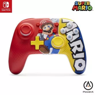 Controler wireless îmbunătățit PowerA pentru Nintendo - Super Mario Victory Controler wireless îmbunătățit PowerA pentru Nintendo - Super Mario Victory