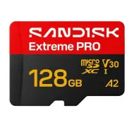 SanDisk Extreme PRO microSD UHS-I 128GB 250MB/s(R) / 120MB/s(W)