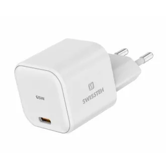 ADAPTATOR DE REȚEA ELVETIAN GaN 1x USB-C 65W PUTERIA ALB ADAPTATOR DE REȚEA ELVETIAN GaN 1x USB-C 65W PUTERIA ALB