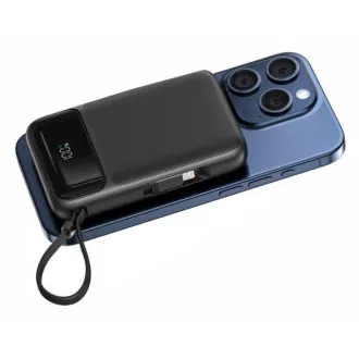Acumulator extern SWISSTEN 10000 mAh PD 20W cu cabluri USB-C și LIGHTNING integrate (compatibil cu MagSafe) Acumulator extern SWISSTEN 10000 mAh PD 20W cu cabluri USB-C și LIGHTNING integrate (compatibil cu MagSafe)