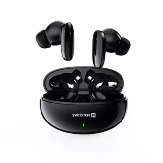 CĂȚI ELVEȚIENE BLUETOOTH TWS SONIC BLACK CĂȚI ELVEȚIENE BLUETOOTH TWS SONIC BLACK