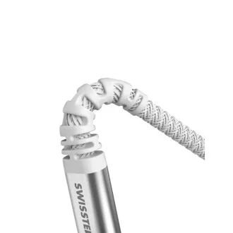 CABLU DE DATE ELVETIAN KEVLAR USB-C / USB-C 1,5 M ALB