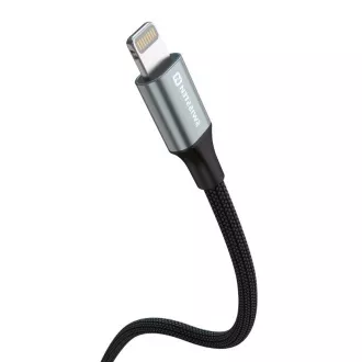 SWISSTEN CABLU DE DATE TEXTILE II USB-C / LIGHTNING 1,5 M NEGRU SWISSTEN CABLU DE DATE TEXTILE II USB-C / LIGHTNING 1,5 M NEGRU