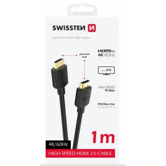CABLU ELVETIAN HDMI LA HDMI 4K 60Hz 1.0M PVC