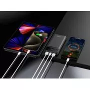 Acumulator extern SWISSTEN 10000 mAh POWER LINE II NEGRU