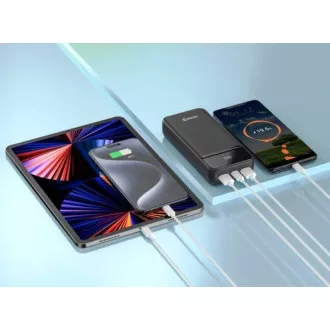 Acumulator extern SWISSTEN 20000 mAh POWER LINE II NEGRU Acumulator extern SWISSTEN 20000 mAh POWER LINE II NEGRU