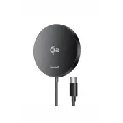 Încărcător wireless SWISSTEN MagPuck Qi2 1.5 M (compatibil cu MagSafe)