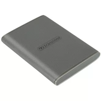 Transcend ESD360C 1TB, USB 20Gbps tip C, disc SSD extern (3D NAND flash), dimensiuni compacte, gri