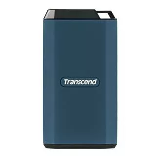 Transcend ESD410C 1TB, USB 20Gbps tip C, SSD extern durabil (3D NAND flash), 2000MB/R, 2000MB/W, albastru