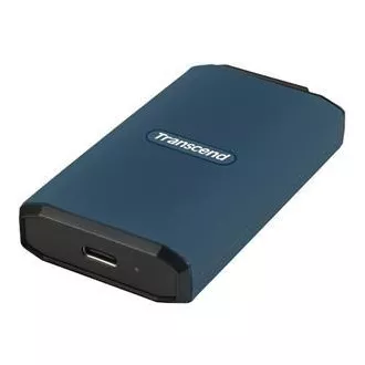Transcend ESD410C 2TB, USB 20Gbps tip C, SSD extern durabil (3D NAND flash), 2000MB/R, 2000MB/W, albastru