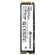 Disc SSD industrial TRANSCEND MTE712A-VS1 de 512 GB, M.2 2280, PCIe Gen4x4, M-Key, 3D TLC BiCS5, PE: 3K, temperatură extinsă, TCG