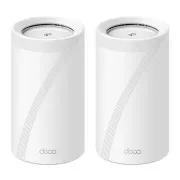 Router WiFi TP-Link Deco BE85 (pachet de 2) BE19000, WiFi 7, 1x 10GLAN, 2x 2.5GLAN, 1x 10GLAN/SFP+, USB, 2.4/5/6GHz