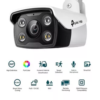 TP-Link VIGI C330(6mm) Cameră cu glonț, 3MP, 6mm