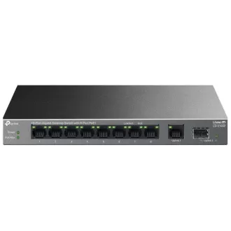 TP-Link LS1210GP Switch 1x GLAN, 8x GLAN cu PoE , 1x SFP, 61W