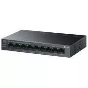 Switch TP-Link LS109P 1x LAN, 8x LAN cu PoE , 63W