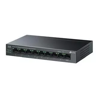 Switch TP-Link LS109P 1x LAN, 8x LAN cu PoE , 63W