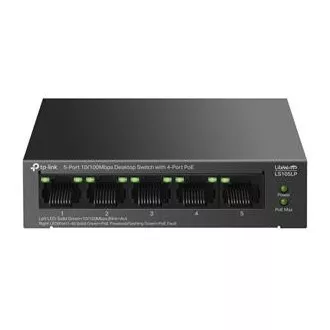 TP-Link LS105LP Switch 1x LAN, 4x LAN cu PoE, 41W