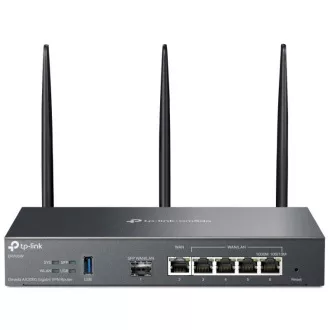 TP-Link ER706W - Router AX3000 VPN WiFi 6, 1x GWAN + 4x GWAN/LAN + 1x GWAN/LAN SFP, USB, Omada SDN TP-Link ER706W - Router AX3000 VPN WiFi 6, 1x GWAN + 4x GWAN/LAN + 1x GWAN/LAN SFP, USB, Omada SDN