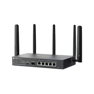 TP-Link ER706W-4G - AX3000 4G+ Cat6 LTE Wifi 6 Gigabit VPN Modem și router Omada TP-Link ER706W-4G - AX3000 4G+ Cat6 LTE Wifi 6 Gigabit VPN Modem și router Omada