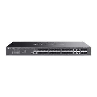 Switch administrat TP-Link SG3428XF Omada cu 24 porturi SFP L2+ cu 4 sloturi SFP+ 10GE