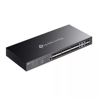 Switch administrat TP-Link SG3428XF Omada cu 24 porturi SFP L2+ cu 4 sloturi SFP+ 10GE