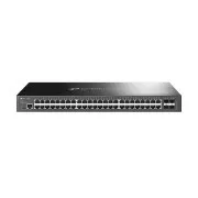 Switch administrat TP-Link SG3452 Omada cu 48 porturi Gigabit L2+ cu 4 sloturi SFP