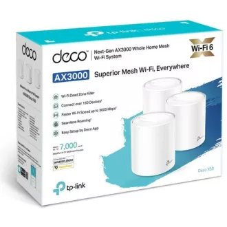 TP-Link Deco X60 (1-pachet) - AX5400 Mesh Wi-Fi 6 sistem pentru case inteligente - HomeCare - (1-pachet) TP-Link Deco X60 (1-pachet) - AX5400 Mesh Wi-Fi 6 sistem pentru case inteligente - HomeCare - (1-pachet)