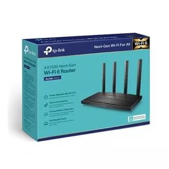 TP-Link Archer AX12 - AX1500 WiFi 6 router , 3 x GLAN, 1x GWAN, 2.4/5GHz , WPA3, MU-MIMO, Beamforming