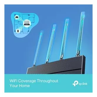 TP-Link Archer AX12 - AX1500 WiFi 6 router , 3 x GLAN, 1x GWAN, 2.4/5GHz , WPA3, MU-MIMO, Beamforming