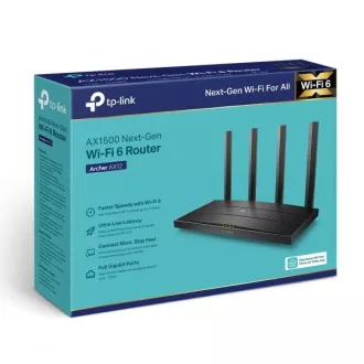 TP-Link Archer AX12 - AX1500 WiFi 6 router , 3 x GLAN, 1x GWAN, 2.4/5GHz , WPA3, MU-MIMO, Beamforming