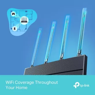 TP-Link Archer AX12 - AX1500 WiFi 6 router , 3 x GLAN, 1x GWAN, 2.4/5GHz , WPA3, MU-MIMO, Beamforming