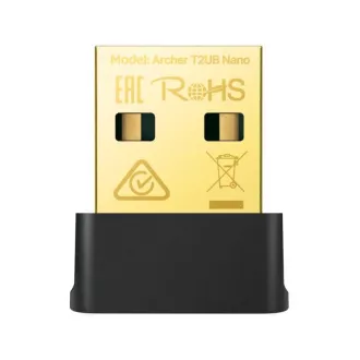 TP-Link Archer T2UB Nano - Adaptor USB AC600 Nano Wi-Fi Bluetooth 4.2