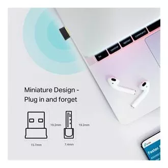 TP-Link Archer T2UB Nano - Adaptor USB AC600 Nano Wi-Fi Bluetooth 4.2