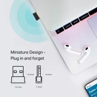 TP-Link Archer T2UB Nano - Adaptor USB AC600 Nano Wi-Fi Bluetooth 4.2