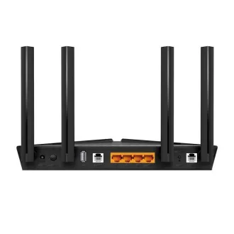 TP-Link Archer VX1800V - AX1800 Modem și router Wi-Fi 6 VDSL/ADSL, USB 2.0 pentru 3G/4G și media, RJ-11 pentru telefon VoIP, Eas - Utilizat