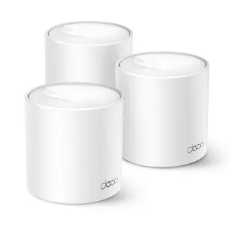 TP-Link Deco X10 (pachet de 3) - Sistem AX1500 Mesh Wi-Fi 6 Smart Home - Control parental - (pachet de 3)