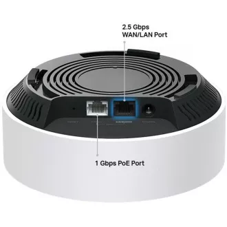 TP-Link Deco X50-PoE (pachet de 2) - Sistem Wi-Fi 6 Mesh AX3000 Multi-Gig 2,5 Gbps cu PoE - HomeShield (pachet de 2)