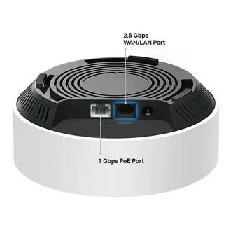 TP-Link Deco X50-PoE (pachet de 2) - Sistem Wi-Fi 6 Mesh AX3000 Multi-Gig 2,5 Gbps cu PoE - HomeShield (pachet de 2)