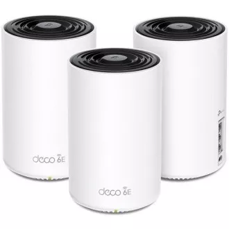 TP-Link Deco XE75 Pro (pachet de 3) - Sistem Wi-Fi 6E cu rețea tri-band AXE5400 multi-gig 2,5 Gbps, HomeShield (pachet de 3) TP-Link Deco XE75 Pro (pachet de 3) - Sistem Wi-Fi 6E cu rețea tri-band AXE5400 multi-gig 2,5 Gbps, HomeShield (pachet de 3)