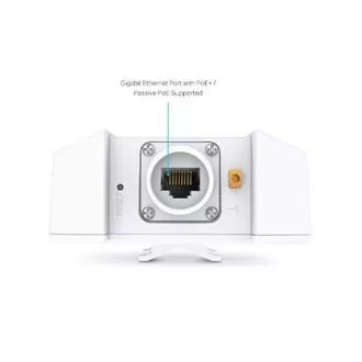 TP-Link EAP650-Outdoor - Punct de acces WIFI AX3000 Omada 1xGLAN, PoE/PoE pasiv catarg/montare pe perete Protecție la supratensiune