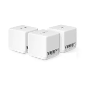 Router WiFi TP-Link Mercusys Halo H60X (pachet de 3) WiFi 6, AX1500, 3x GLAN2.4/5 GHz