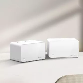 Router WiFi TP-Link Mercusys Halo H90X (pachet de 2) WiFi 6, AX6000, 1x 2.5GLAN, 2x GLAN Router WiFi TP-Link Mercusys Halo H90X (pachet de 2) WiFi 6, AX6000, 1x 2.5GLAN, 2x GLAN
