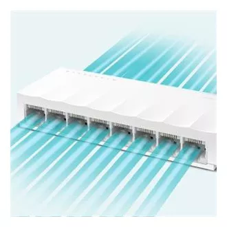 Comutator desktop TP-Link cu 8 porturi 10/100 Mb/s