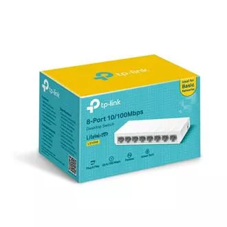 Comutator desktop TP-Link cu 8 porturi 10/100 Mb/s