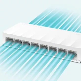 Comutator desktop TP-Link cu 8 porturi 10/100 Mb/s