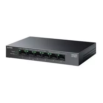 Comutator TP-Link LS106LP 2x LAN, 4x LAN cu PoE, 41W