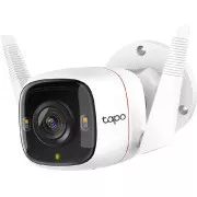 TP-LINK Tapo C320WS - Cameră IP de exterior cu WiFi și LAN, 4MP (2560 × 1440), ONVIF, Starlight (Viziune nocturnă color)