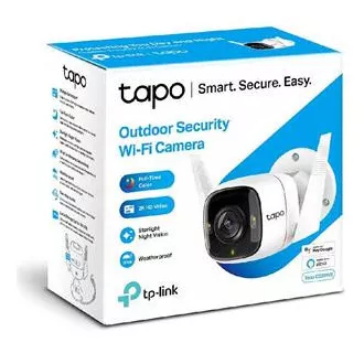 TP-LINK Tapo C320WS - Cameră IP de exterior cu WiFi și LAN, 4MP (2560 × 1440), ONVIF, Starlight (Viziune nocturnă color) TP-LINK Tapo C320WS - Cameră IP de exterior cu WiFi și LAN, 4MP (2560 × 1440), ONVIF, Starlight (Viziune nocturnă color)