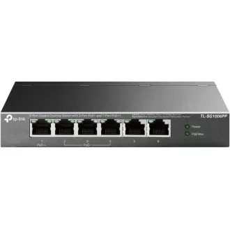 Comutator TP-Link TL-SG1006PP 2x GLAN, 3x GLAN cu PoE+, 1x GLAN cu PoE++