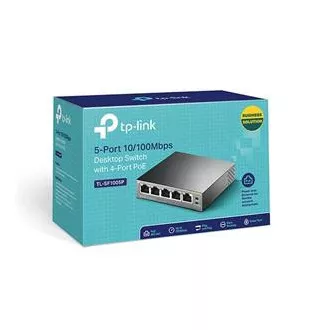 TP-Link TL-SF1005P - comutator PoE, 5xLAN/4xPoE, 58W TP-Link TL-SF1005P - comutator PoE, 5xLAN/4xPoE, 58W